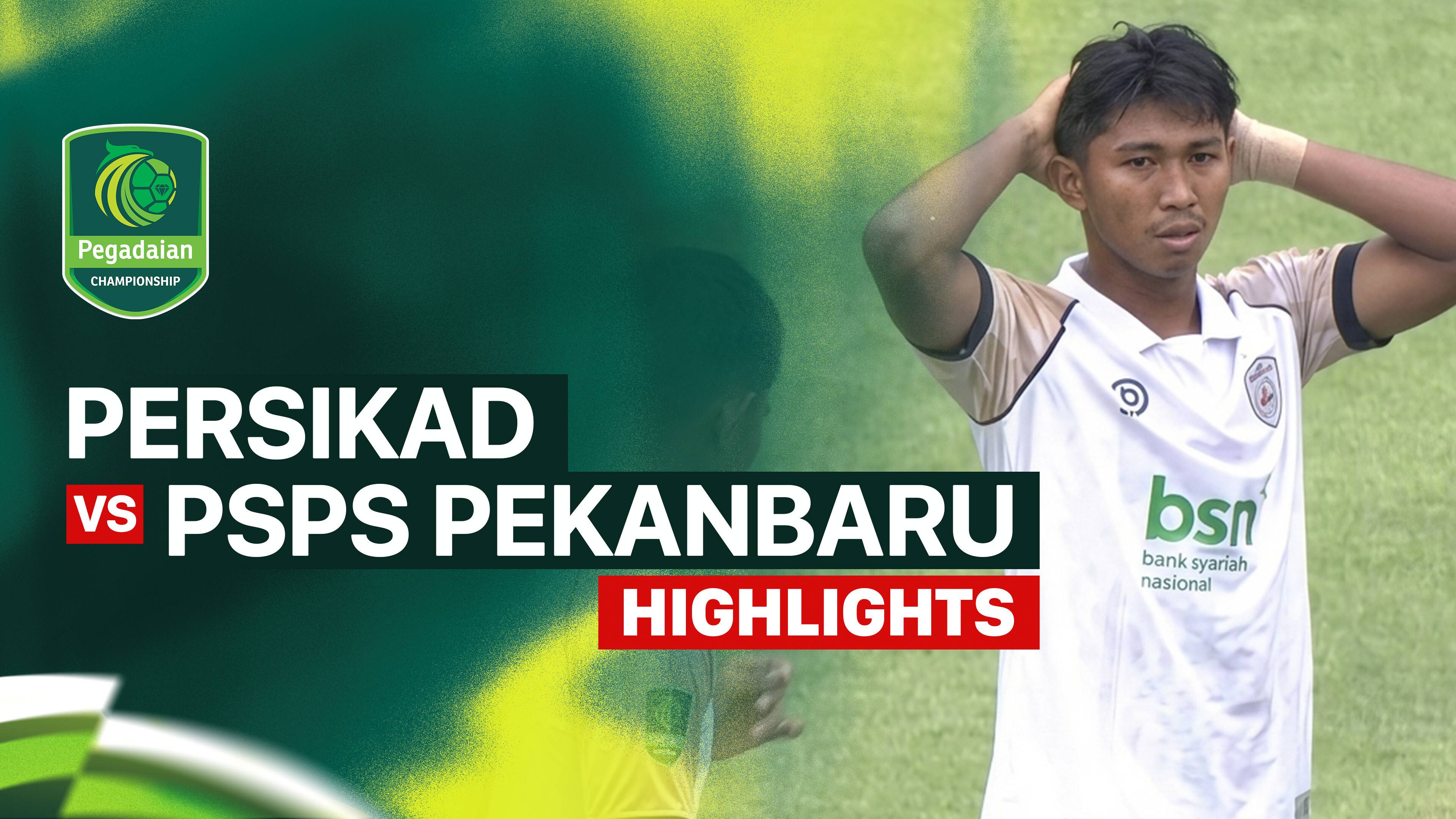 Persikad vs PSPS Pekanbaru