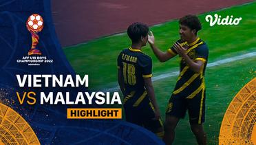 Highlight - Semifinal 1: Vietnam vs Malaysia | AFF U-19 Championship 2022