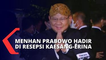 Menteri Pertahanan Prabowo Subianto Hadir di Tasyakuran Pernikahan Kaesang dan Erina