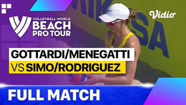 Full Match | Gottardi/Menegatti (ITA) vs Simo/Rodriguez (USA) | Beach Pro Tour - La Paz Challenge, Mexico 2023