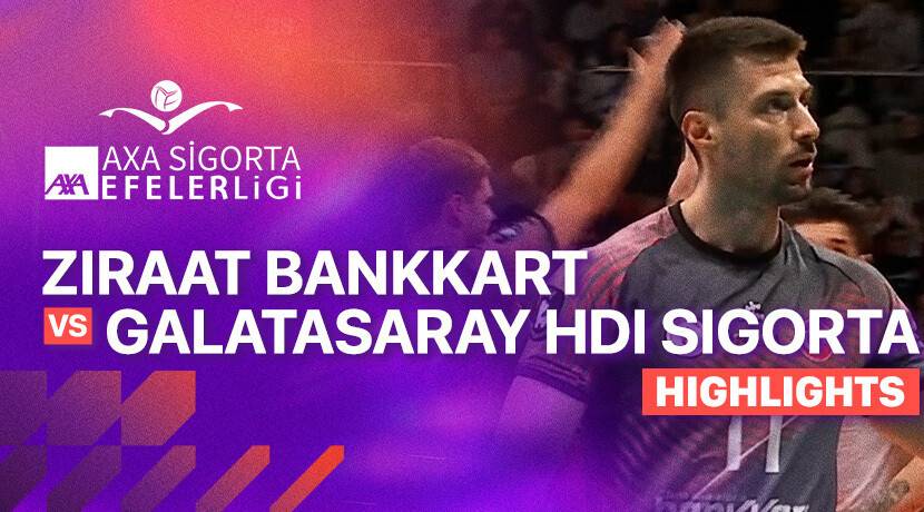 Ziraat Bankkart vs Galatasaray HDI Sigorta