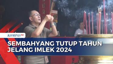 Umat Konghucu Sembahyang Tutup Tahun Jelang Perayaan Imlek 2024