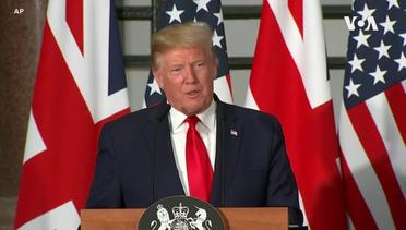 Trump Commits to “Phenomenal” Trade Deal with Britain as Protests Rage