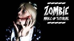 Zombie Make Up Tutorial - Halloween Make Up (1)