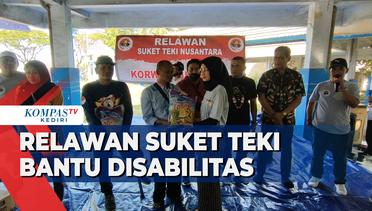 Relawan Suket Teki Nusantara Berikan Bantuan Untuk Penyandang Disabilitas