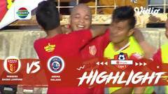 GOLLL Indah oleh Sundulan Marquinhos Carioca Badak Lampung Leading 3-2 atas Arema | Shopee Liga 1
