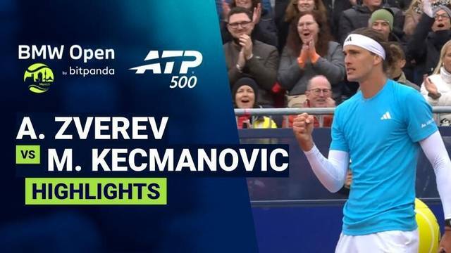 Alexander Zverev vs Miomir Kecmanovic - Highlight | ATP 500: BMW Open 2026
