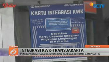 Uji Coba Integrasi KWK & Transjakarta - Liputan 6 Pagi