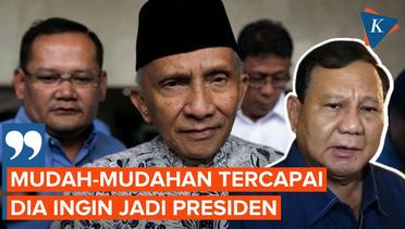 Dukung Anies Capres, Amien Rais Doakan Prabowo Jadi Presiden