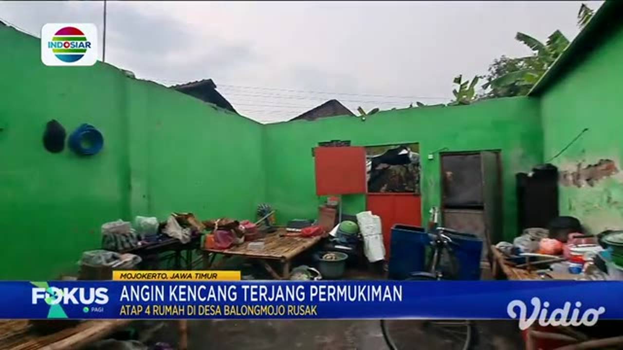Satu Jiwa Tewas, Puluhan Rumah Rusak Akibat Angin Kencang di Indramayu
