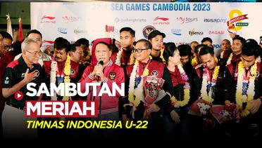 Sambutan Meriah Timnas Indonesia U-22 di Tanah Air Setelah Berhasil Raih Emas di SEA Games 2023