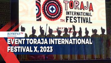 Event Toraja International Festival X 2023