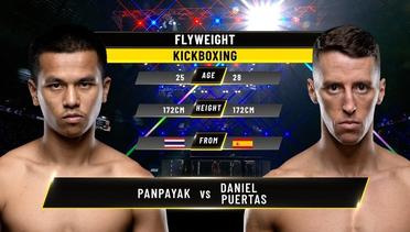 Panpayak vs. Daniel Puertas | ONE Championship Full Fight