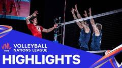 Match Highlight | VNL MEN'S - USA 3 vs 0 Japan | Volleyball Nations League 2021