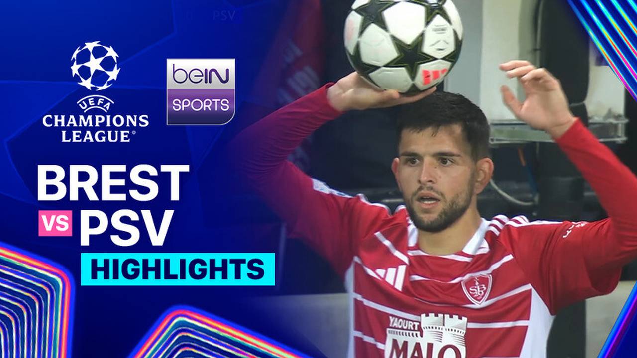 Brest vs PSV - Highlights | UEFA Champions League 2024/25