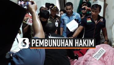 Rekonstruksi Ungkap Detik-Detik Pembunuhan Hakim PN Medan