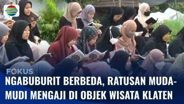 Mengaji di Objek Wisata, Ratusan Muda-Mudi Kumpul di Klaten, Jawa Tengah saat Ngabuburit | Fokus