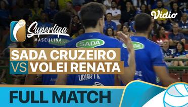 Full Match | Sada Cruzeiro vs Volei Renata | Brazilian Men's Volleyball League 2022/2023