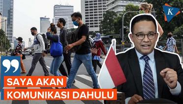 Anies Bakal Koordinasi dengan Pemerintah Pusat soal PPKM di Jakarta Naik ke Level 2