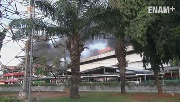 ENAM PLUS: Kebakaran Pasar Senen, Polisi Tutup Arus Lalu Lintas