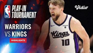 Golden State Warriors vs Sacramento Kings - Highlights  | NBA Play-In Tournament 2023/24