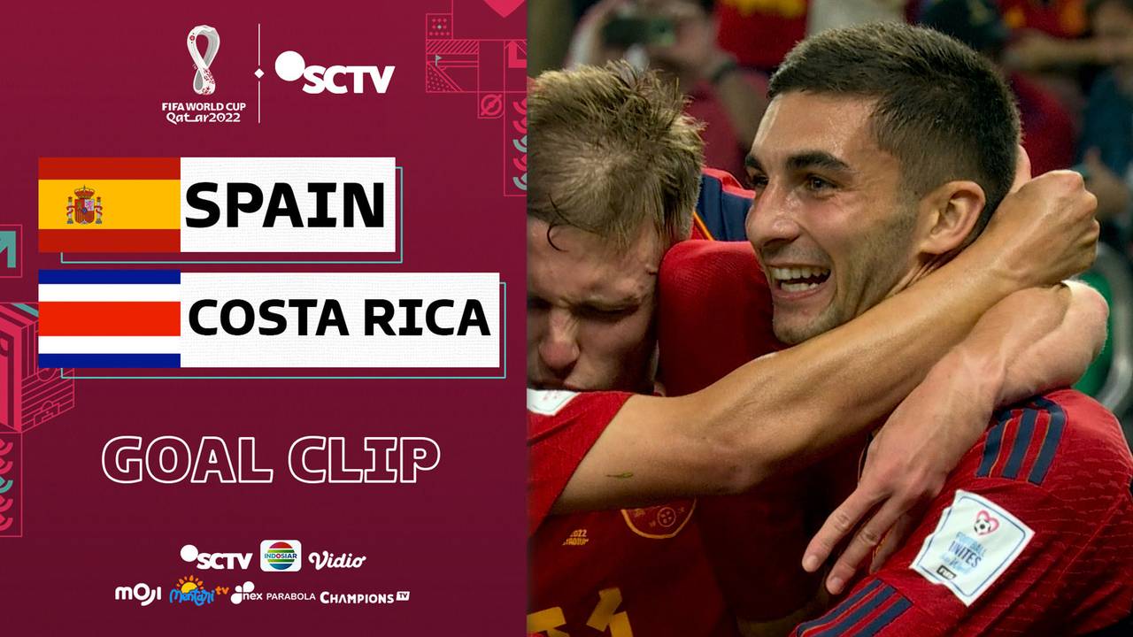Gol! Penalti Ferran Torres Tambah Gol Spain Lawan Costa Rica FIFA World Cup Qatar 2022 Vidio