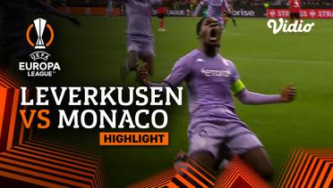 Highlights - Leverkusen vs Monaco | UEFA Europa League 2022/23