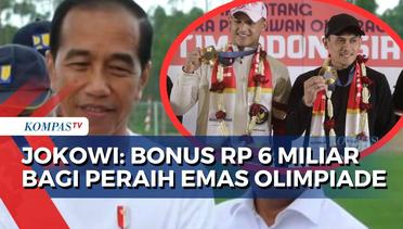 Presiden Jokowi Ungkap Bonus Peraih Medali Emas Olimpiade 2024 Paris, Berapa Nominalnya?