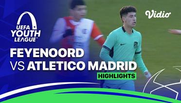 Feyenoord vs Atletico Madrid - Highlights | UEFA Youth League 2023/24