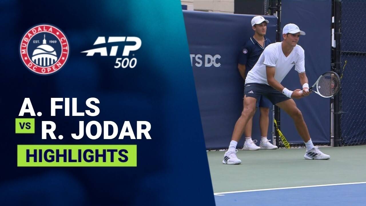 Arthur Fils vs Rafael Jodar - Round 1 (John Harris) | ATP 500: Mubadala Citi DC Open 2026