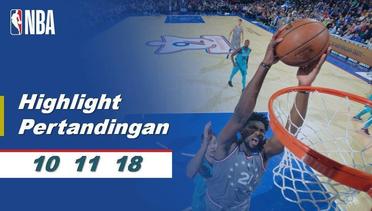 NBA | Kompilasi Highlight Pertandingan Sabtu, 10 November 2018