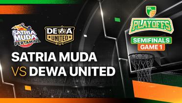 Semifinal - Game 1: Satria Muda Pertamina Jakarta vs Dewa United Banten - Full Match | IBL Tokopedia 2024