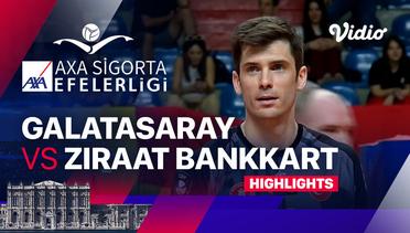 3rd Place - Game 2: Galatasaray HDI Sigorta vs Ziraat Bankkart - Highlights | Turkish Men's Volleyball League
