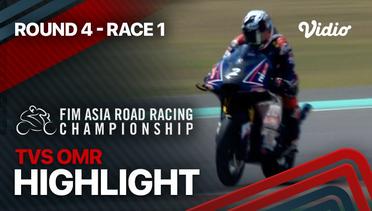 Highlights | Asia Road Racing Championship 2023: TVS OMR Round 4 - Race 1 | ARRC