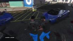 Gta 5 roleplay - gang war part 2 bloods vs crips thug life funny moments gameplay