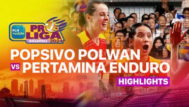 Final Putri: Jakarta Popsivo Polwan vs Jakarta Pertamina Enduro - Highlights | PLN Mobile Proliga 2025