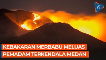 Kebakaran Gunung Merbabu Meluas, Water Bombing Siap Dikerahkan