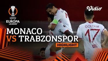 Highlights - Monaco vs Trabzonspor | UEFA Europa League 2022/23