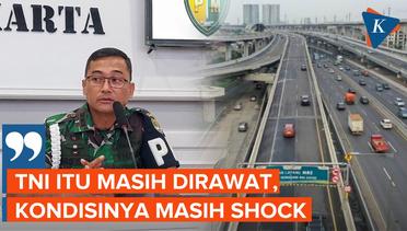 Anggota TNI Diamankan Pomdam Usai Tabrakan Beruntun di Tol MBZ