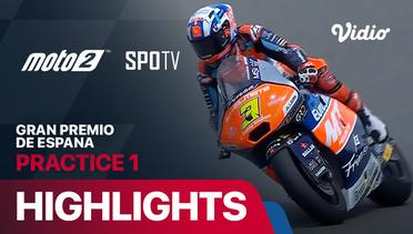 MotoGP 2024 Round 4 - Gran Premio de Espana Moto2: Practice 1 - Highlights  | MotoGP 2024