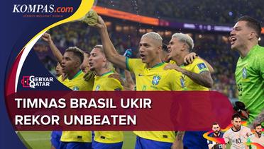 Piala Dunia 2022: Lolos 16 Besar, Timnas Brasil Ukir Rekor Unbeaten
