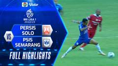 Full Highlights - Persis Solo VS PSIS Semarang | BRI Liga 1 2022/2023