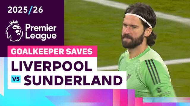 Penyelamatan Kiper | Liverpool vs Sunderland | Premier League 2025/26
