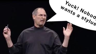 APPLE PENCIL membuat fans Steve Jobs kecewa.