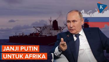 Putin Bakal Pasok Puluhan Ribu Ton Gandum ke Afrika Secara Gratis!