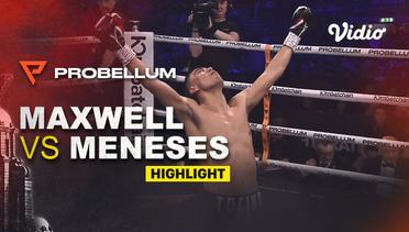 Highlight | Boxing: IBO Super Lightweight World Title - Under Card | Sam Maxwell vs Alejandro Meneses | Probellum