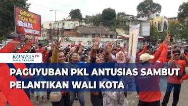 Sejumlah Paguyuban PKL Antusias Sambut Pelantikan Wali Kota Semarang