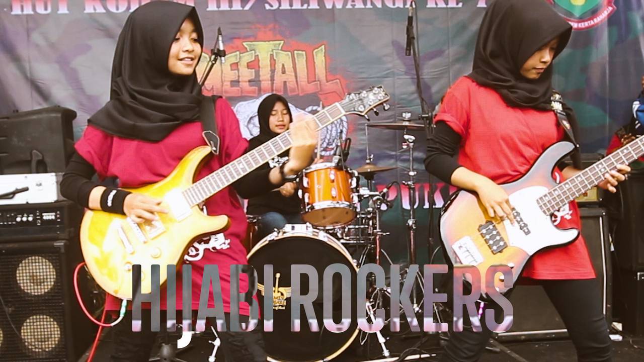 VOB: Band Cewek Jilbab Beraliran Musik Metal | Vidio