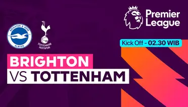 Link Live Streaming Brighton vs Tottenham Hotspur - Vidio