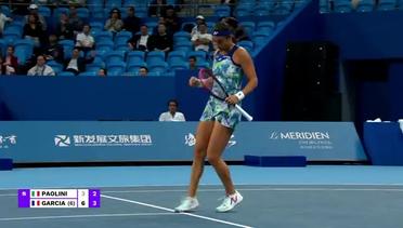 Jasmine Paolini vs Caroline Garcia - Highlights | WTA Zhengzhou Open 2023